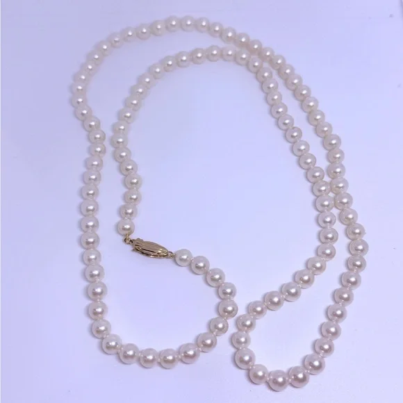 30” MIKIMOTO BLUE LAGOON PEARL NECKLACE 30” OMG WOWOWOWOWOWOW!!!!!!!!!! - Picture 3 of 12